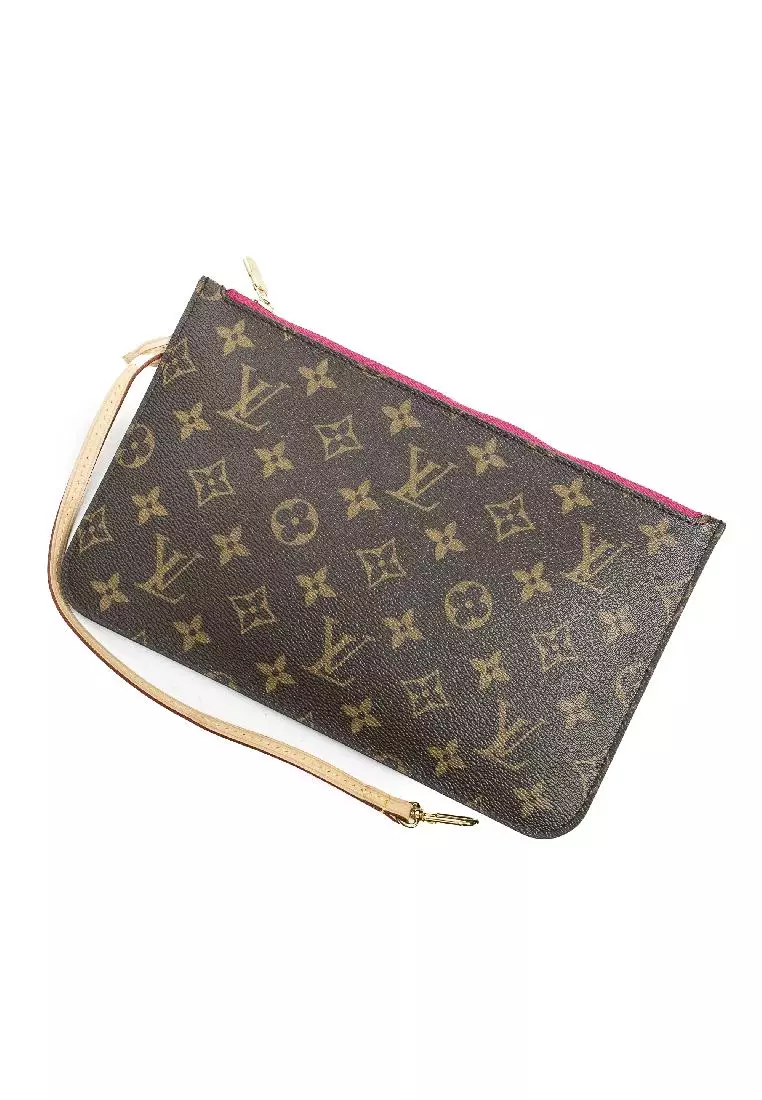 louis-vuitton neverfull mm with pouch
