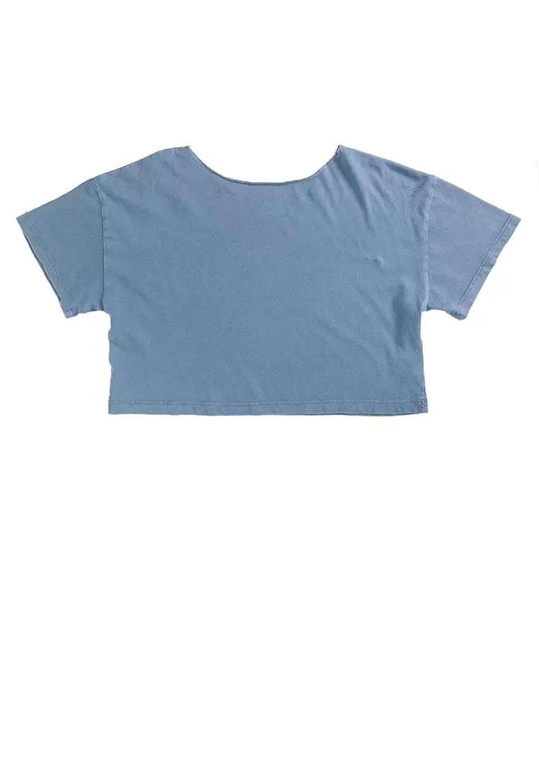 Short Sleeve Relaxed Wide Neck Tee