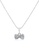 SO SEOUL silver Graceful Ribbon Bow Stud Earrings and Necklace Set 8A6E5AC84A1111GS_2