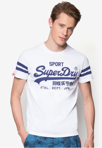Vintaesprit地址ge Logo Sport Tee, 服飾, T恤