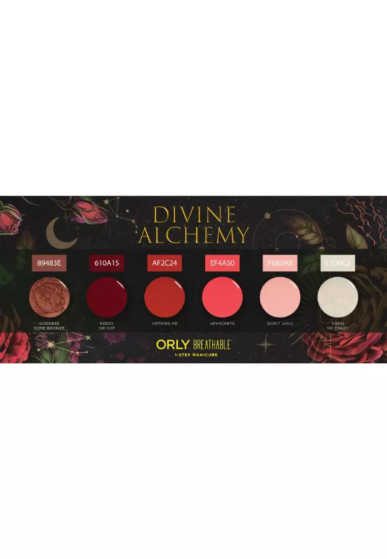 Orly Breathable Divine Alchemy Nail Polish 18ml - Reddy or Not [OLB2060110]