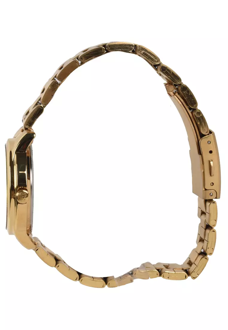 Mirage - Jam Tangan Wanita - Gold - Stainless Steel Bracelet - 8723L-A