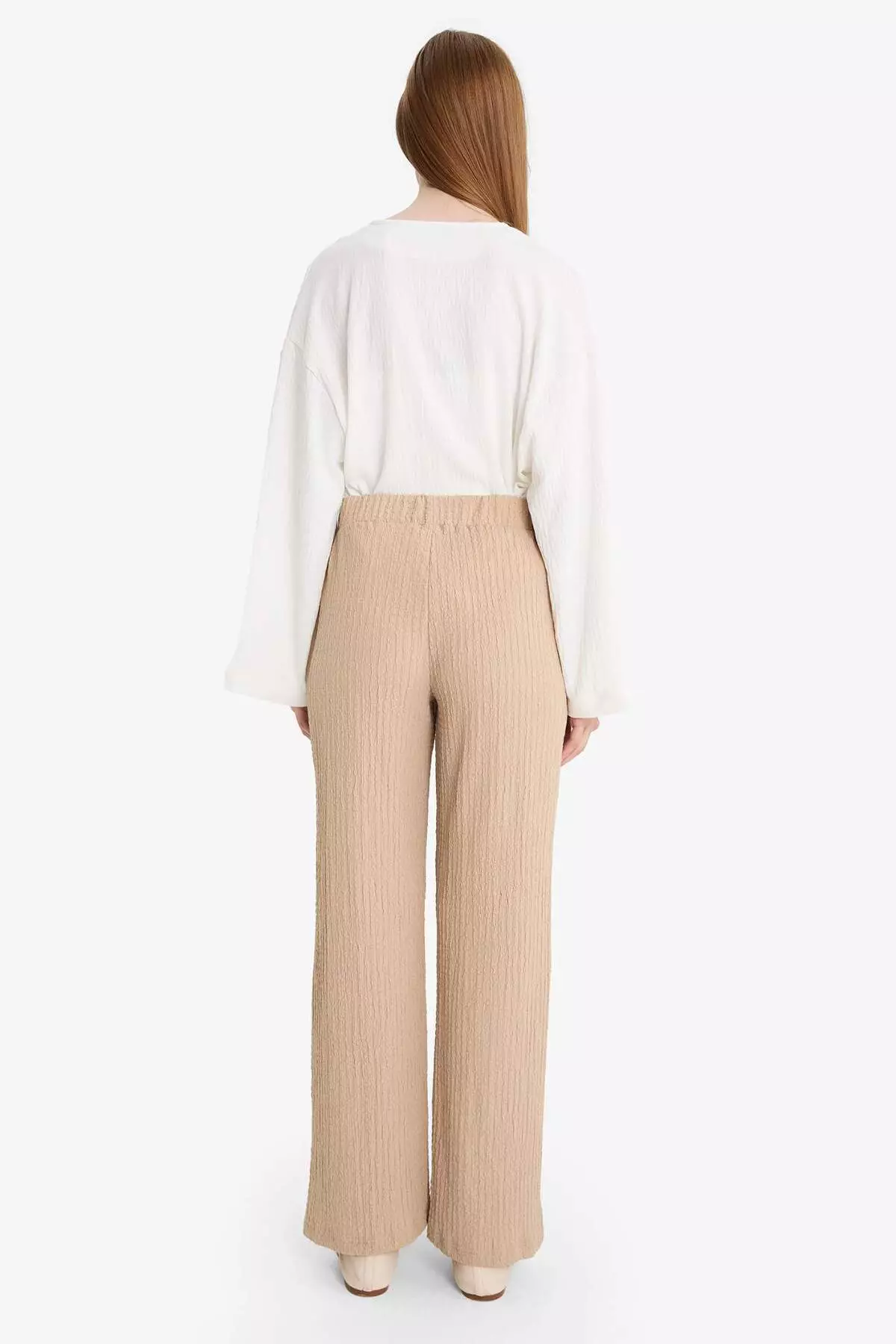 Relax Fit Wrap Trousers E3436Ax25Sm