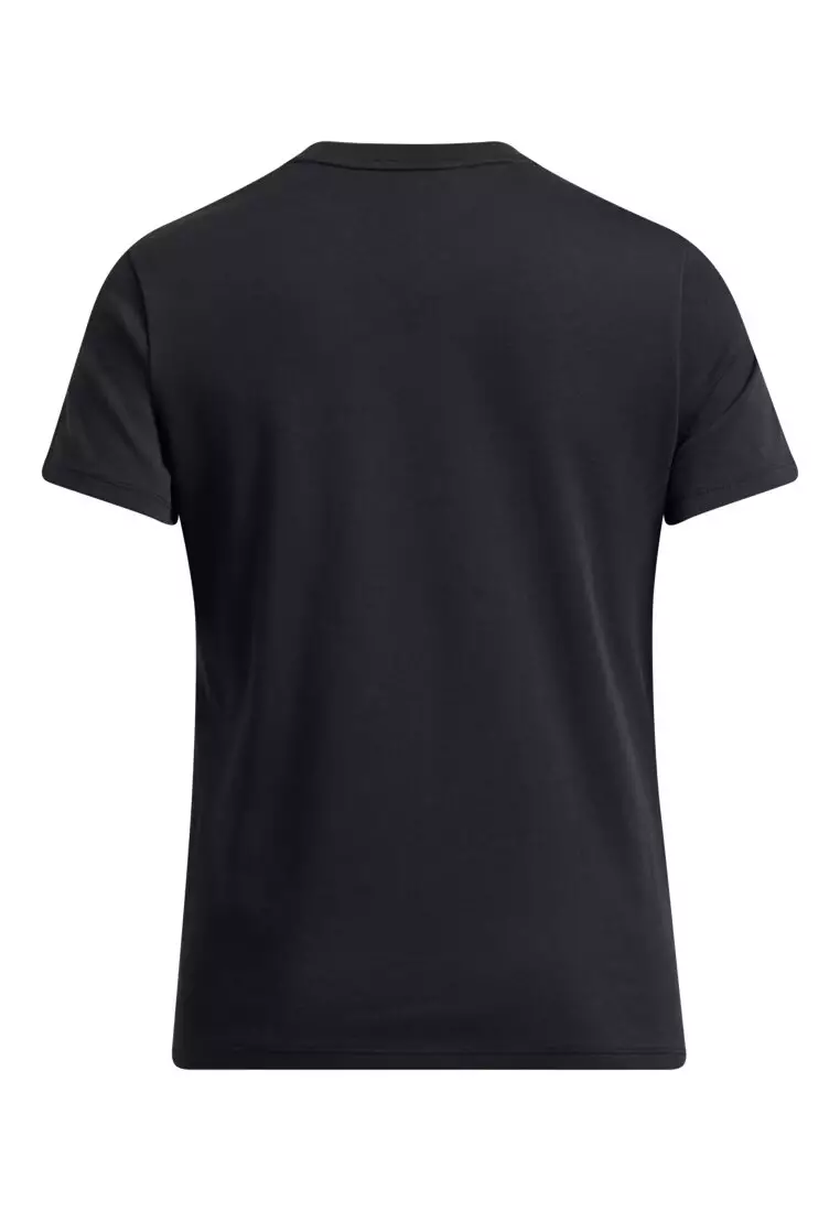 Under Armour Women's UA Branded Crop Heavyweight Short Sleeve