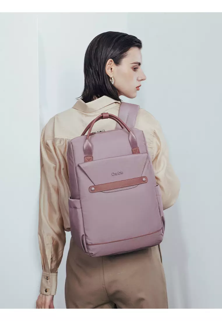 Versatile Top Handle 15.6 Laptop Compartment Waterproof Backpack For Women