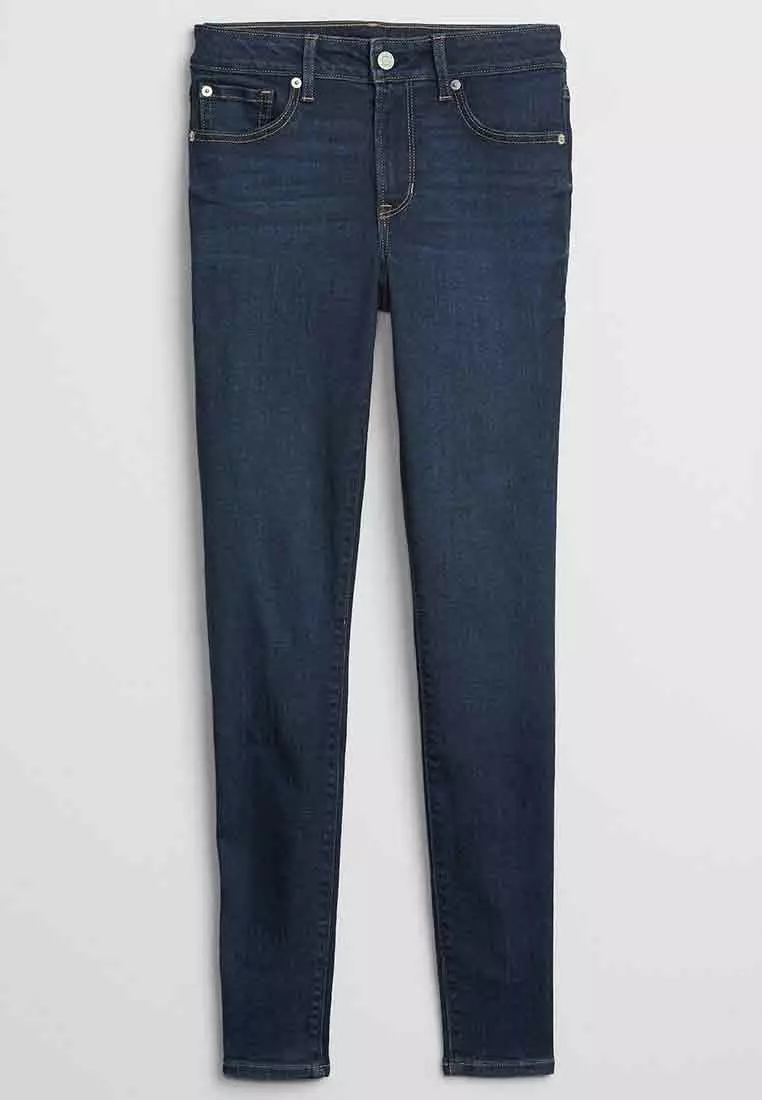 Mid Rise Universal Legging Jeans With Washwell