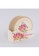 Newage Newage 7 Pcs Round Heat Resistant Wooden Coaster / Mug and Tea Plate / Glass Pad - Pink FEF5BHLC4846F3GS_2