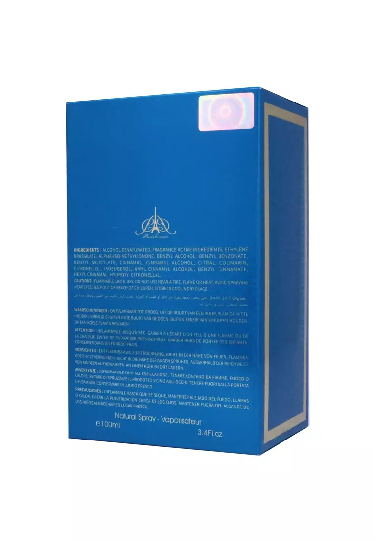 Paris Corner Emir Voux Turquoise Unisex 100 ML