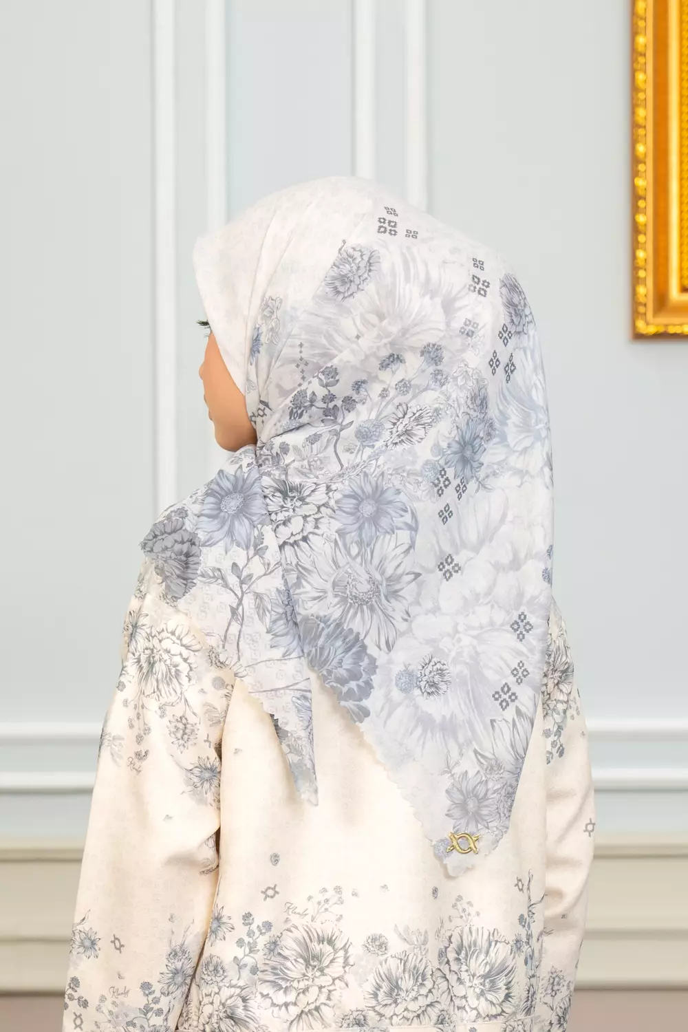 Klamby - Kananta Scarf Kids Charcoal Frost