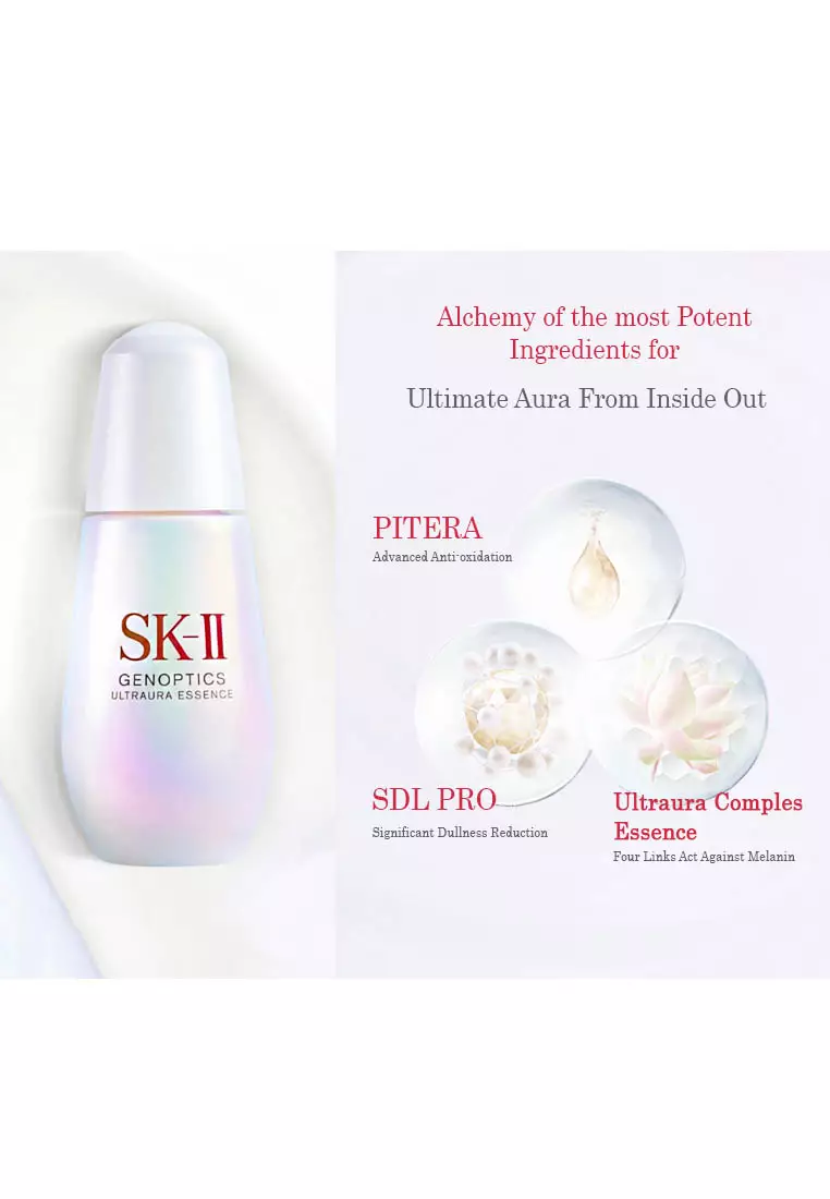 Buy SK-II [SKII] SK-II GenOptics Ultra Aura Essence 10ml x 2 (20ml