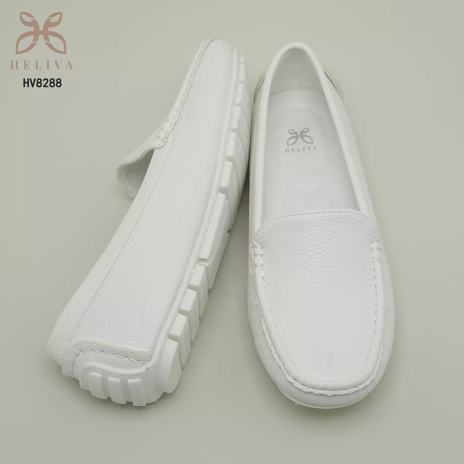 Heliva Hestina Women Shoes Loafers Slip On Sol 1cm