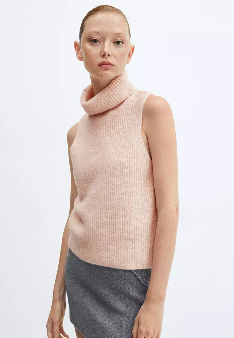 Pastel 2024 pink turtleneck