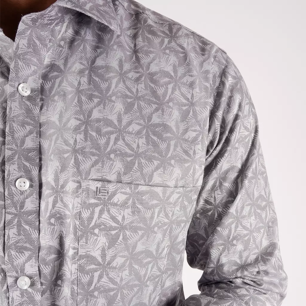 Kemeja Guy Laroche Lengan Panjang Bentley Dre Print