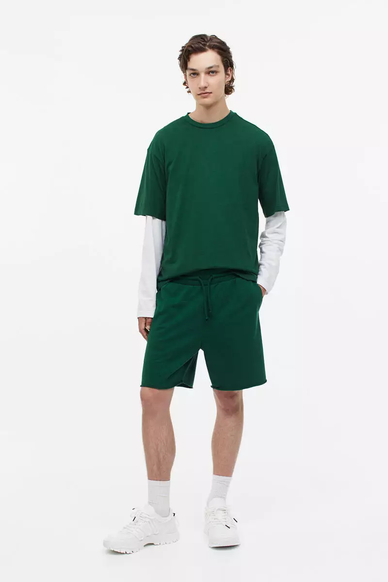 Regular fit sweatshorts discount h&m