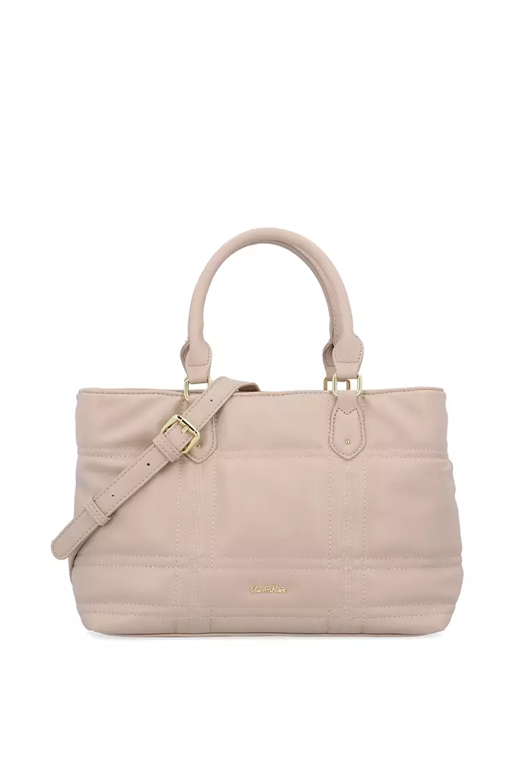 CR Padded Tote - Nude