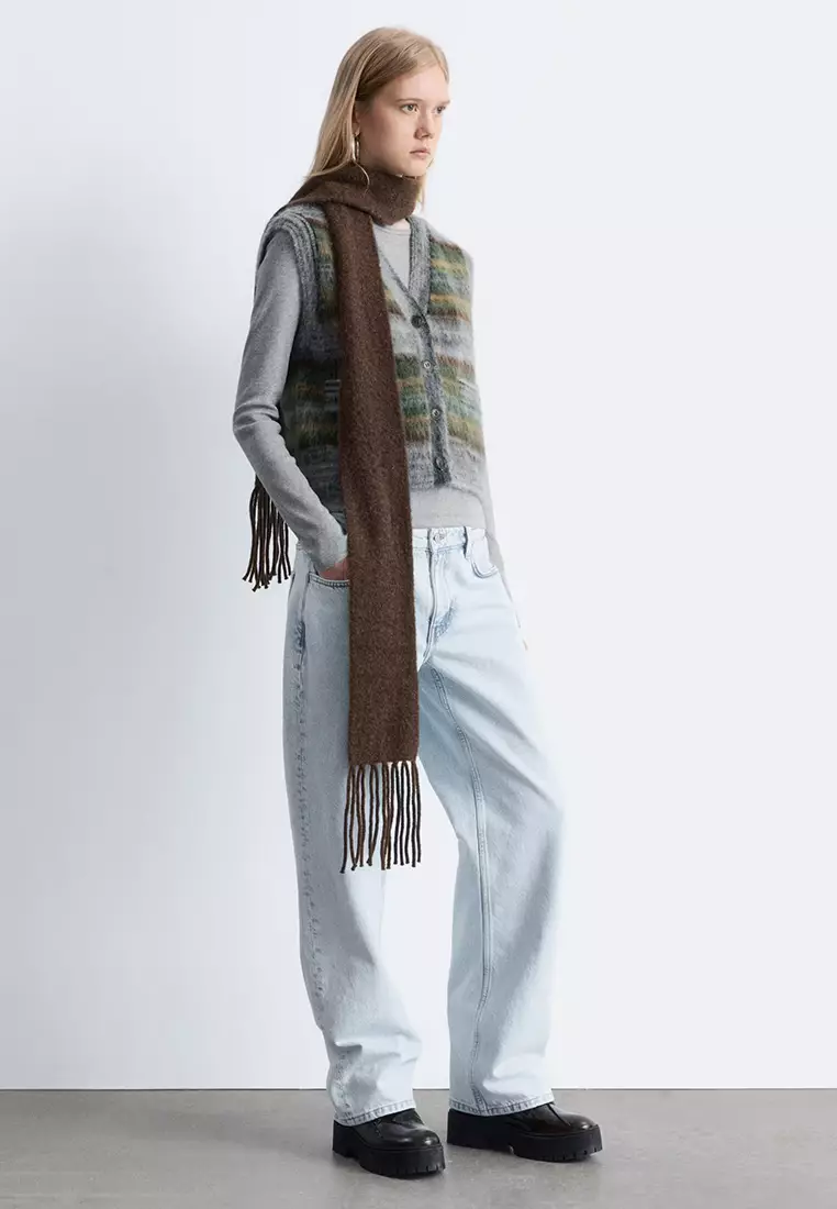 Brushed Knitted Vest