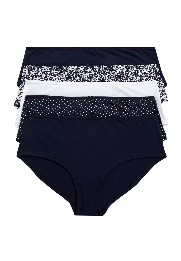 MARKS & SPENCER M&S 3pk Wildblooms High Leg Knickers - T61/4816L