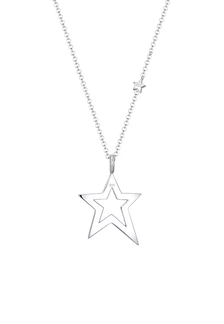 施华洛世奇®水晶装饰星形项链
