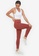 ZALORA ACTIVE red Side Contour Stitching Tights F2785AAF139DACGS_4
