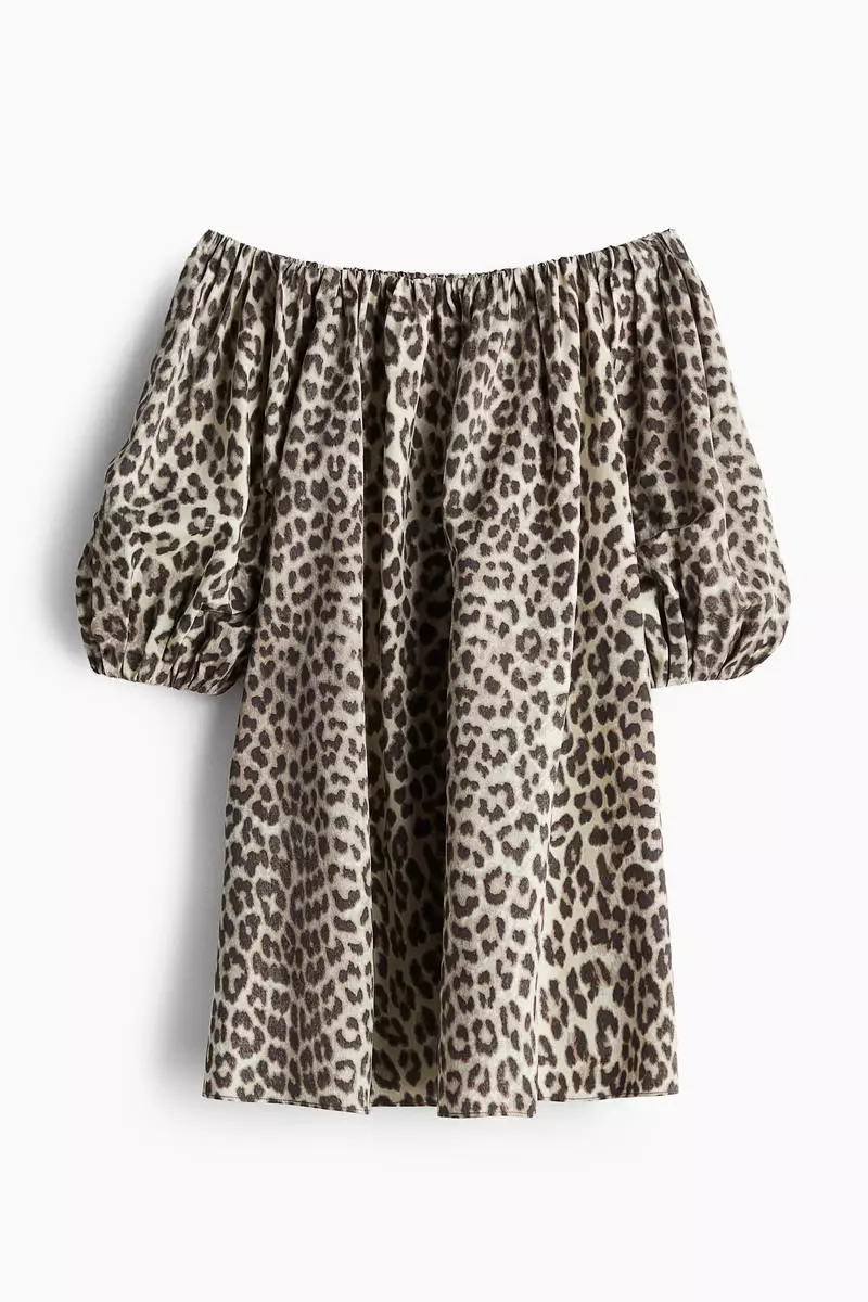 Off-the-shoulder dress
