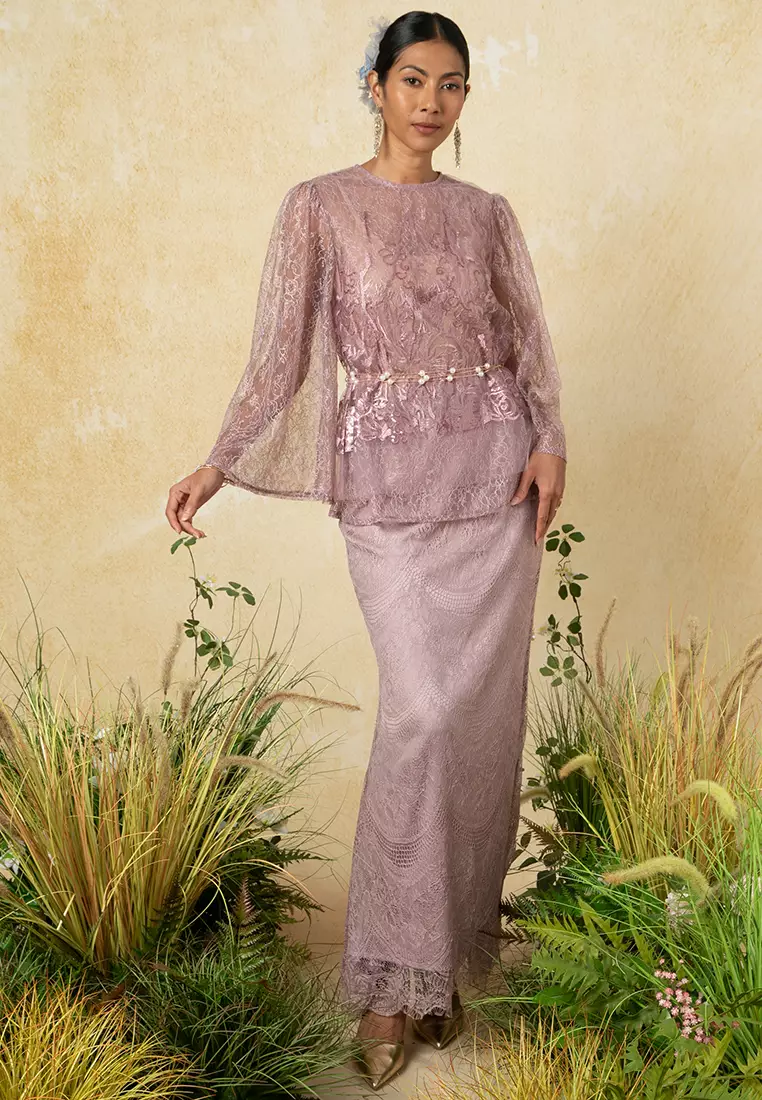 CHINTA KURUNG KEDAH SET WITH BELT