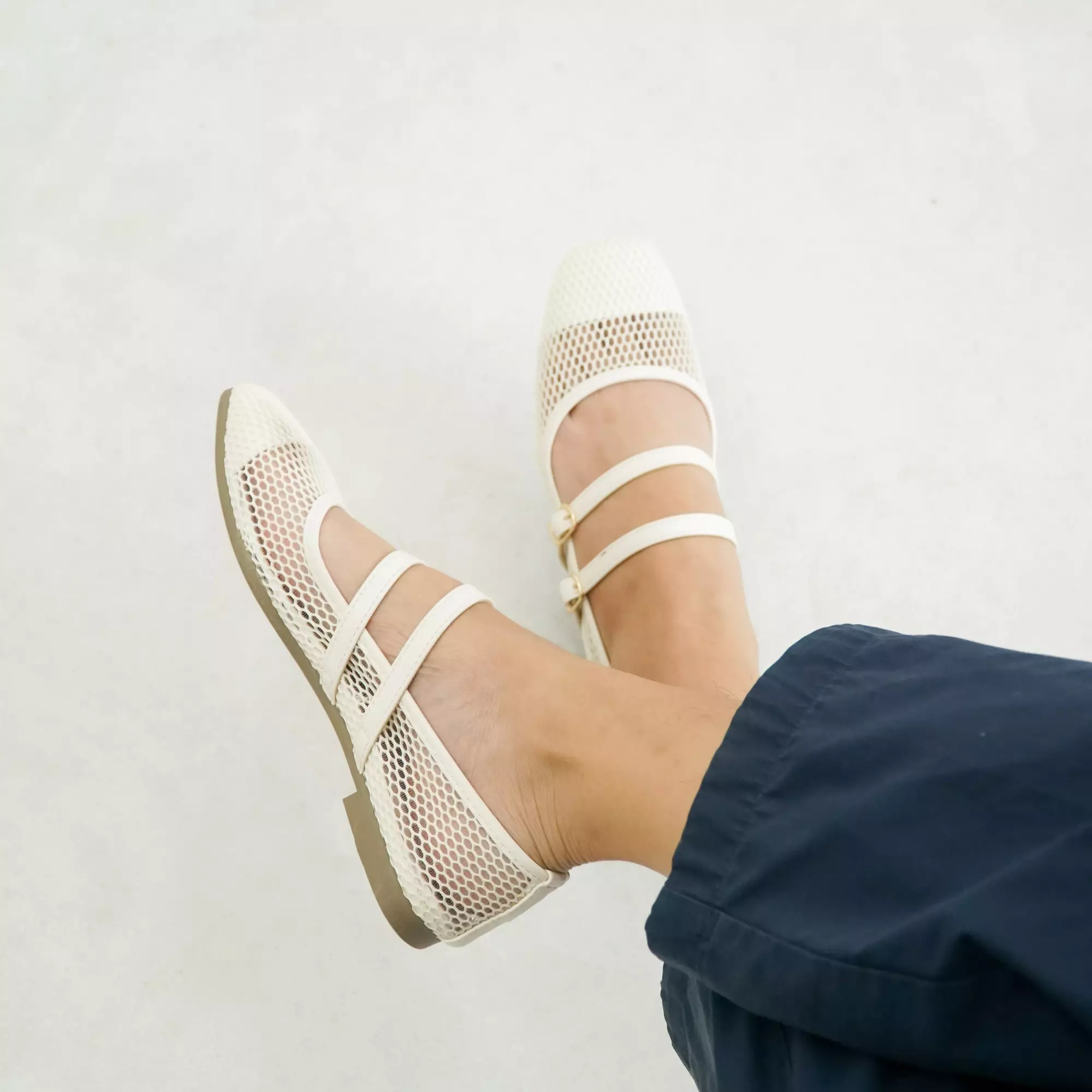 Blow Uma Mary Jane Flats Shoes Wanita MINNIK 0015