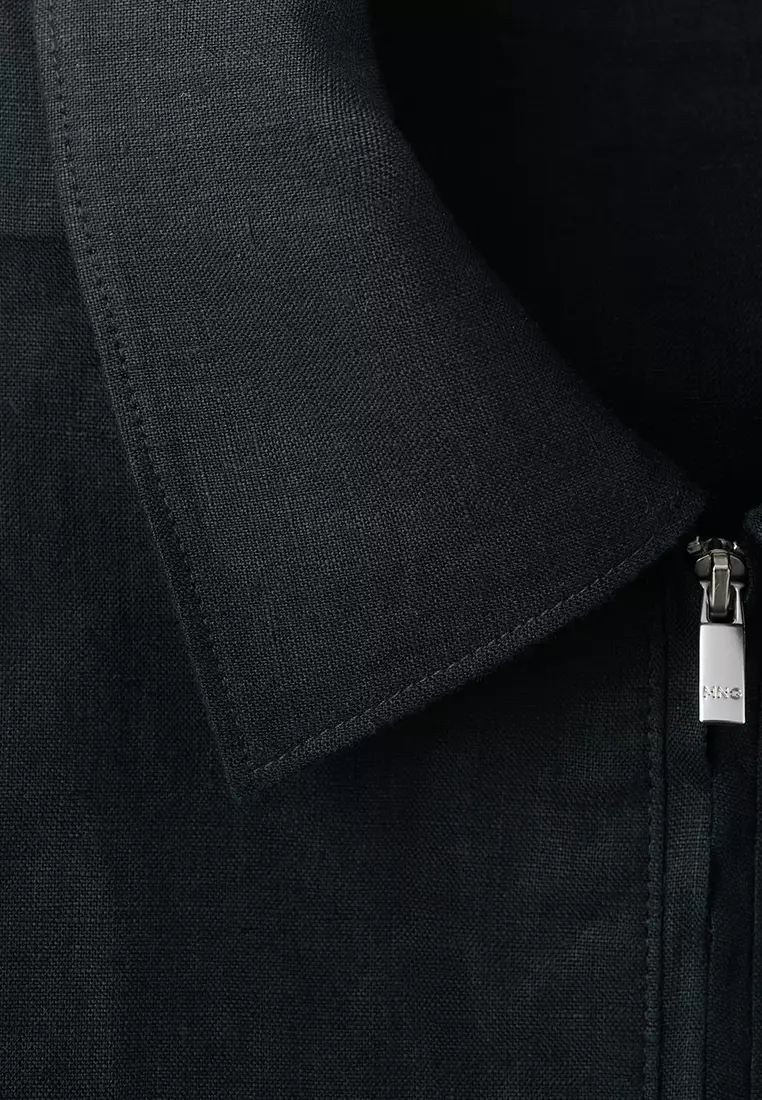 100% Linen Jacket with Pockets