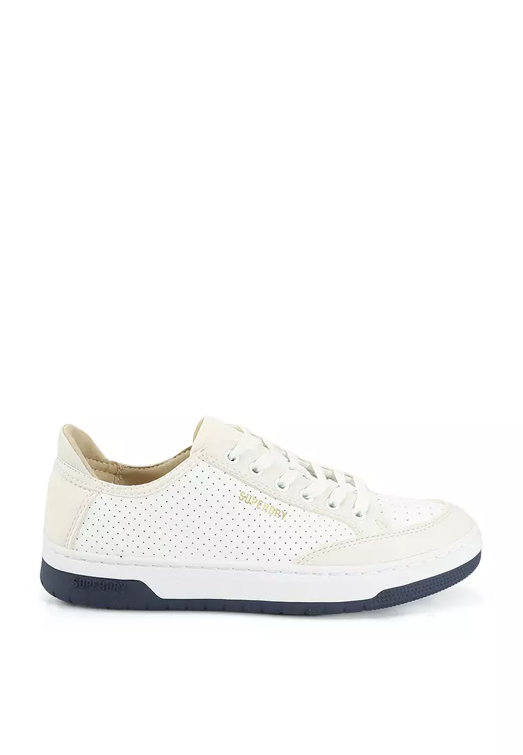 Superdry white sale plimsolls