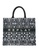 REPLAY black and white REPLAY COTTON SHOPPER WITH IKAT PRINT 11B53AC1B8EA98GS_1