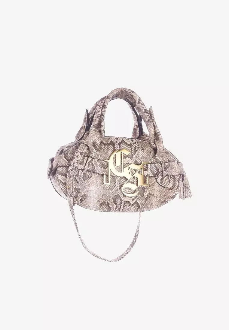 Snakeskin bag outlet strap