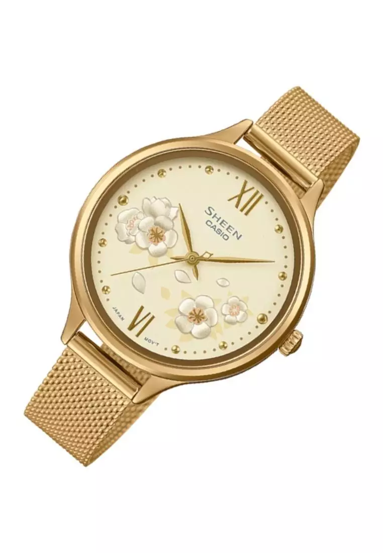 Casio sheen on sale gold