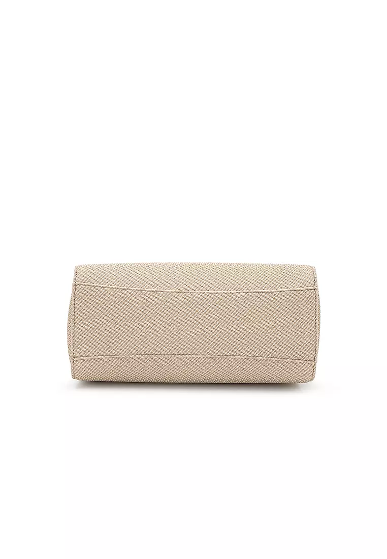 Women's Top Handle Bag / Sling Bag / Crossbody Bag / Shoulder Bag - Khaki / Coffee