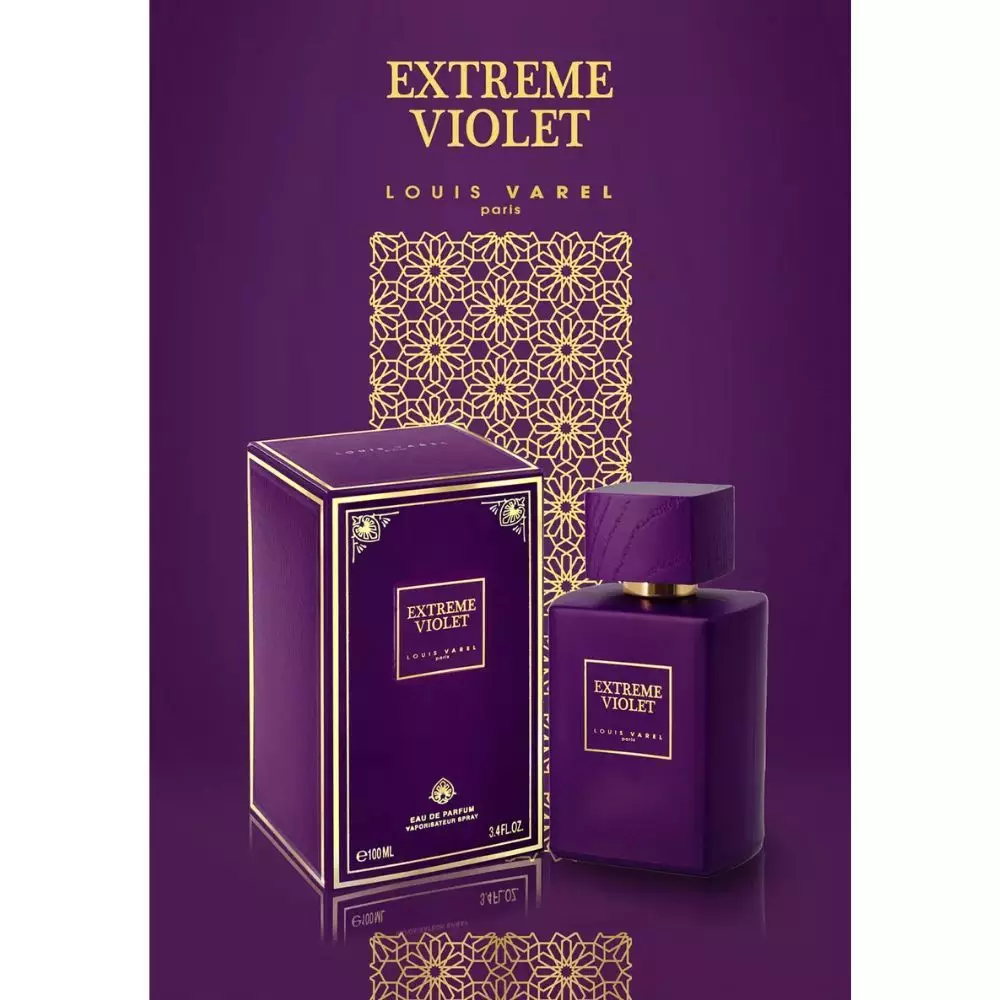 Louis Varel Extreme Violet EDP 100 ml - Parfum Unisex