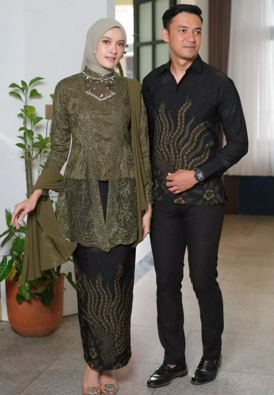 Frodie Kemeja Batik Pria Premium Slimfit Modern Lengan Panjang OD