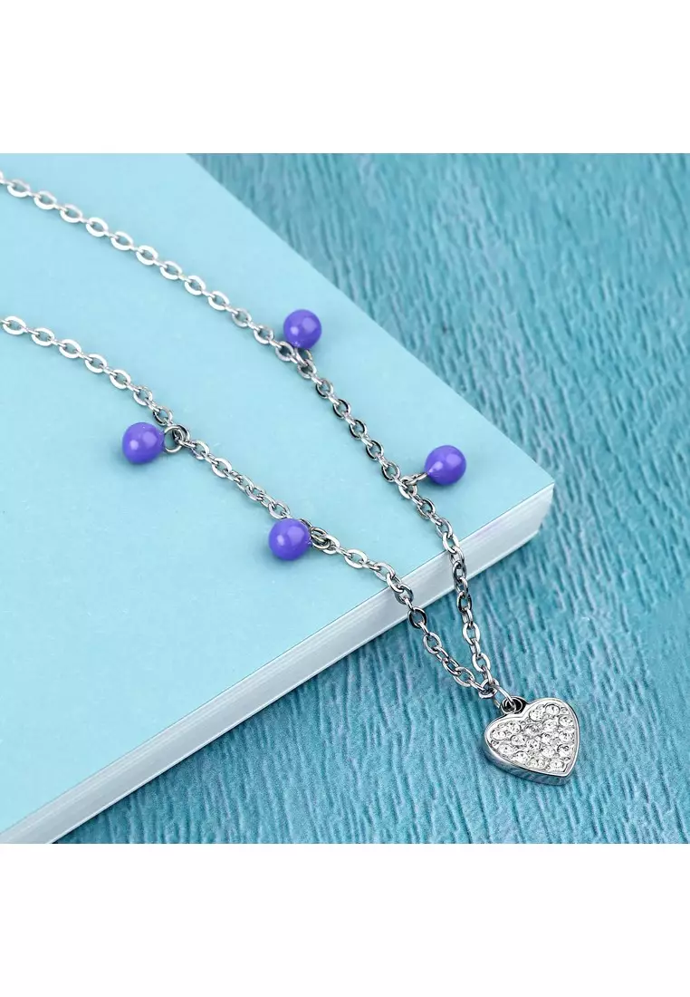 La Petite Story Love Collection 40 + 5 CM Women's Necklace LPS10ASD16