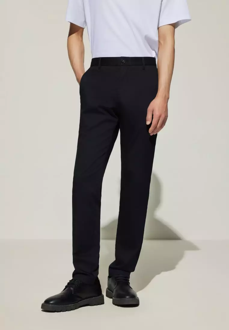 G2000 Cotton Blend Extra Slim Fit Twill Casual Pants
