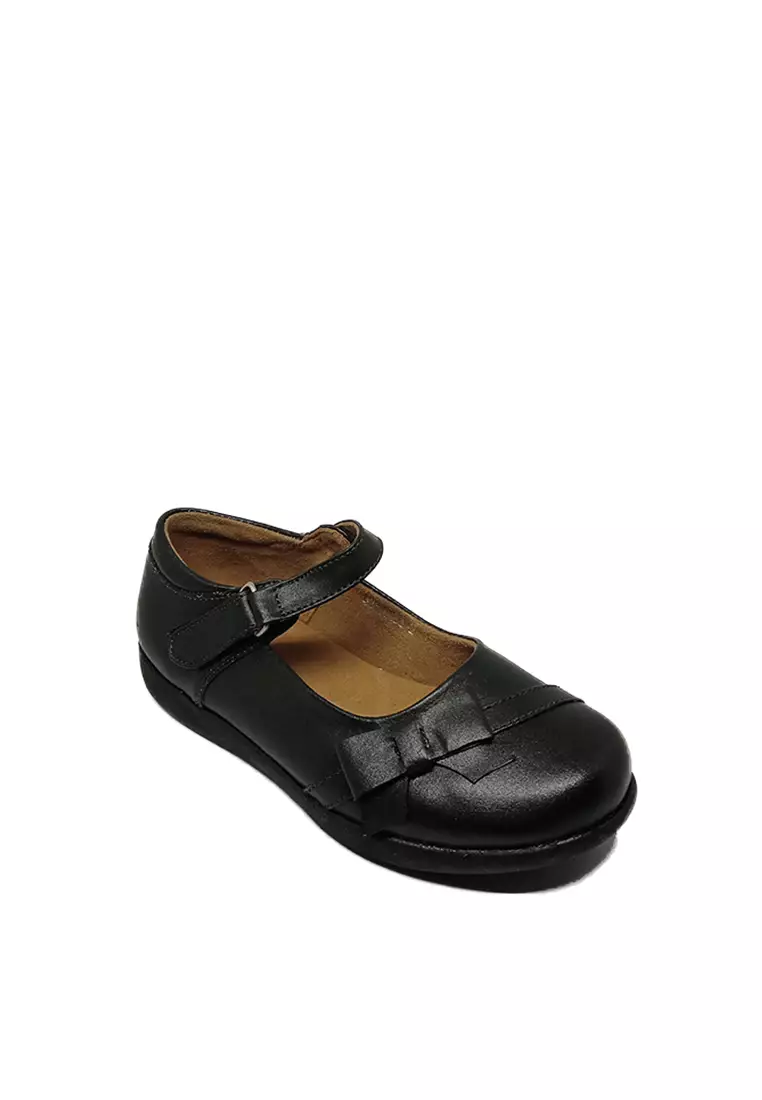 Discount on Otto  shoes - SKU: Kids Velcro Strap Girls Black Shoes