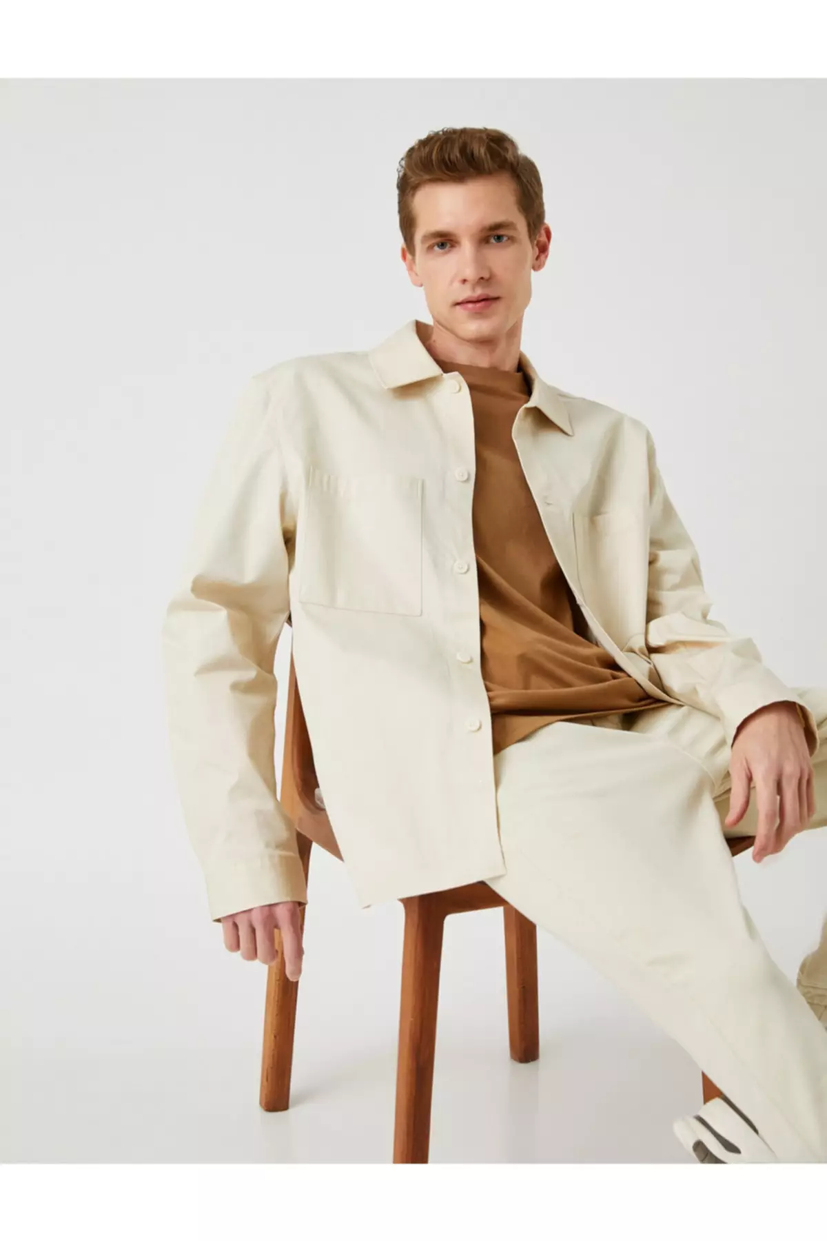 KOTON Basic Shirt Jacket 2025 | Buy KOTON Online | ZALORA