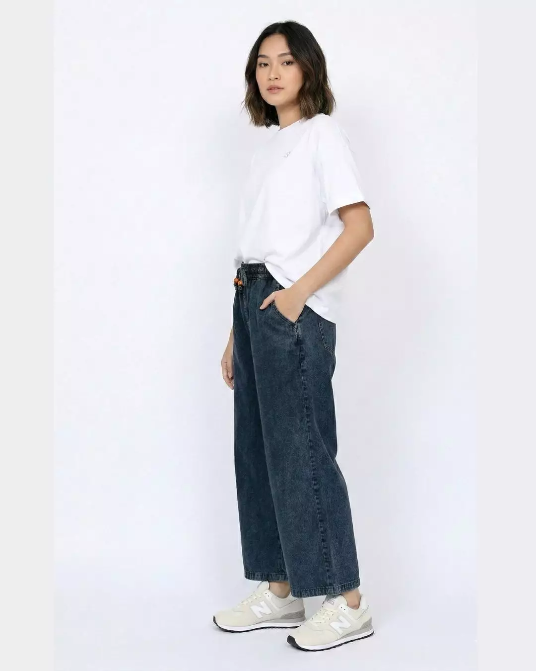 Celana Panjang Wanita EMMA WIDE DENIM PANTS