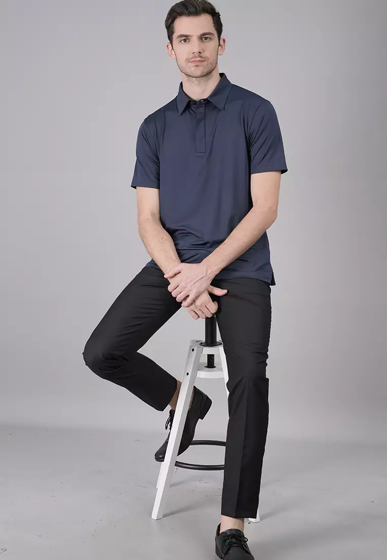 Johnwin Polo Dri Fit Polo Shirt Kaos Polo Abu Polos FWS.638.H007.004