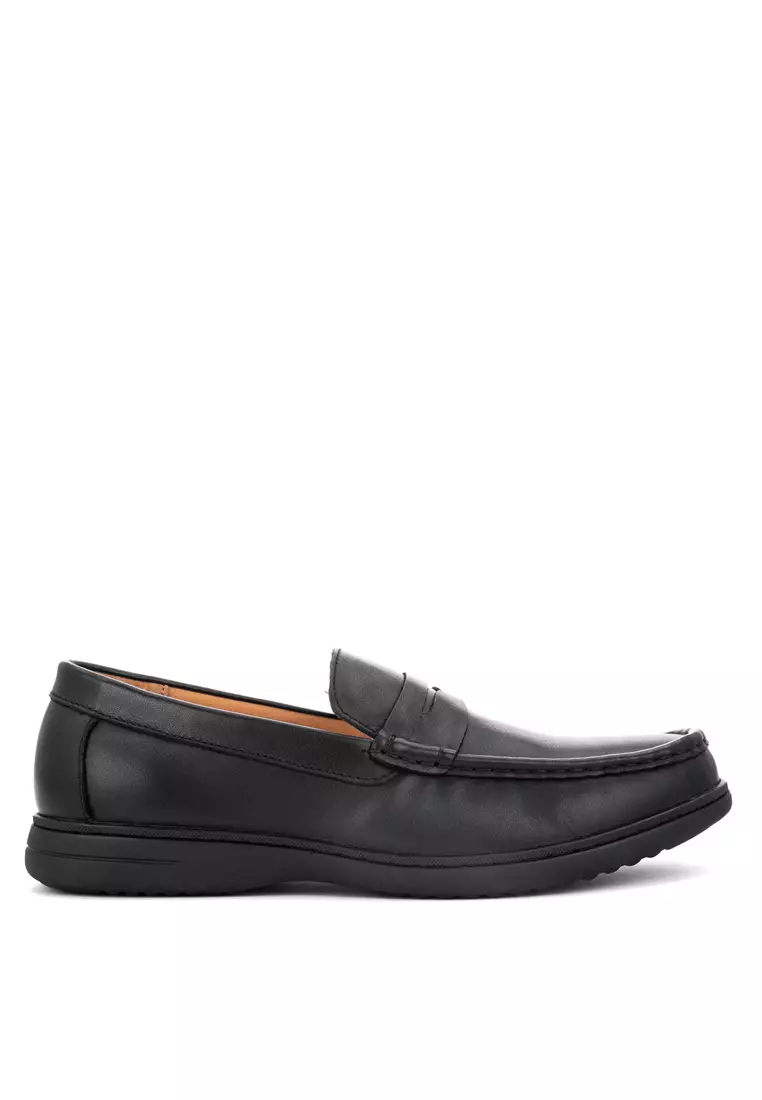 Quinton Black Slip-on Loafers