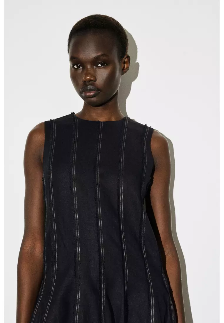 Buy COS SCULPTED PLEATED MINI DRESS Online | ZALORA Malaysia