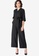 FabAlley black Collared Belted Jumpsuit 8FA97AAD500575GS_1