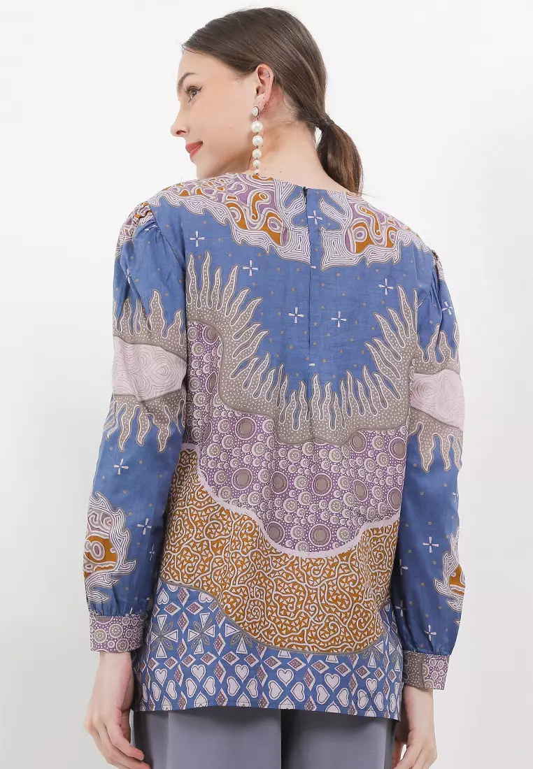 Turkey Blouse Batik Premium Wanita Casual Modern