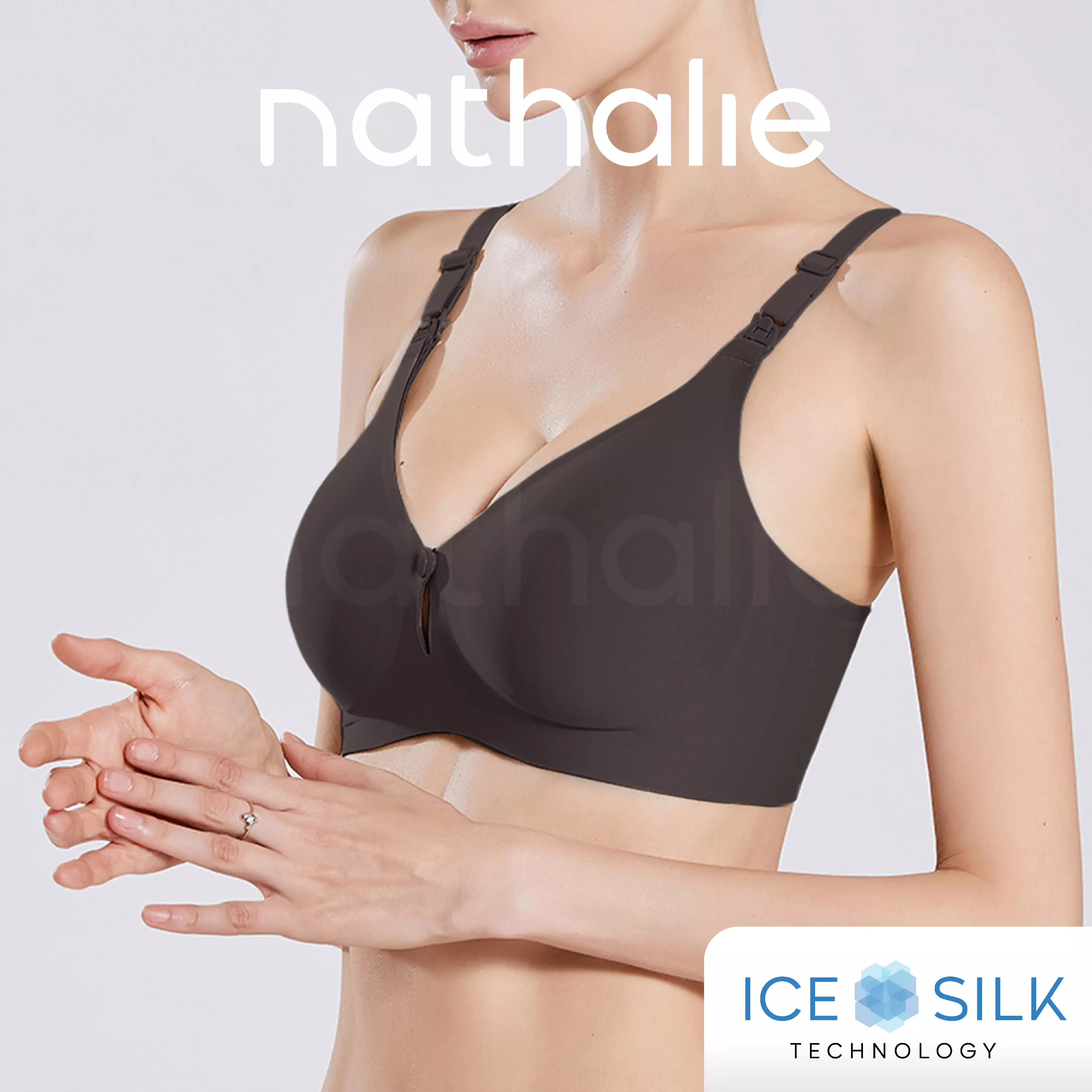 Nathalie Wireless Seamless Bra BH Seemles Premium Tanpa Kawat Kait 2 B