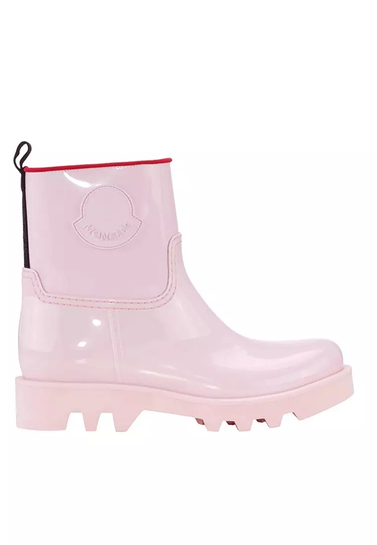 Discount on Moncler  shoes - SKU: Moncler Ginette Rain Women's Boots In Pink