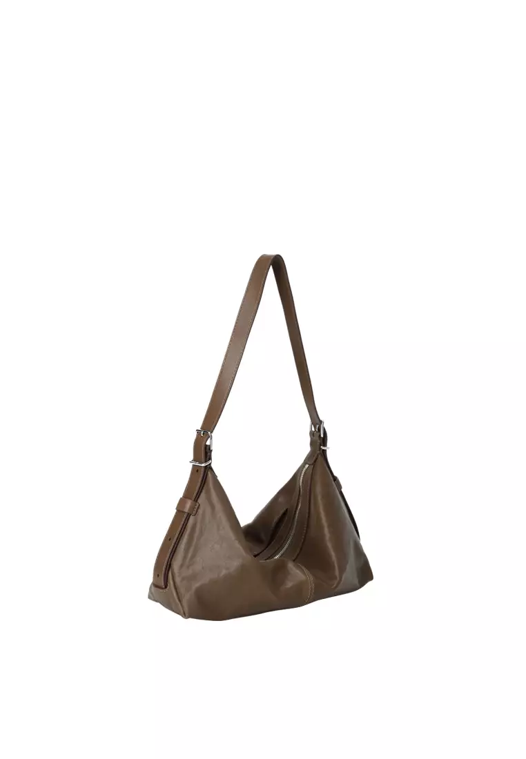 ALLEGRA Demi Hobo Demi Bag - Cacao
