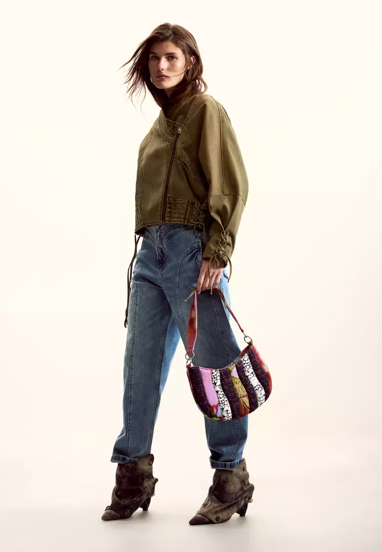 FABRIC SHOULDER BAG
