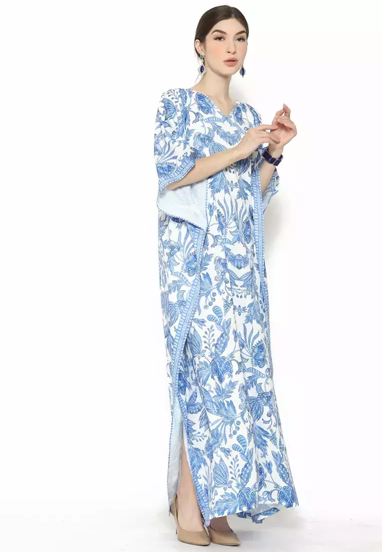 Kanzi Exclusive Short Sleeve Batik Kaftan