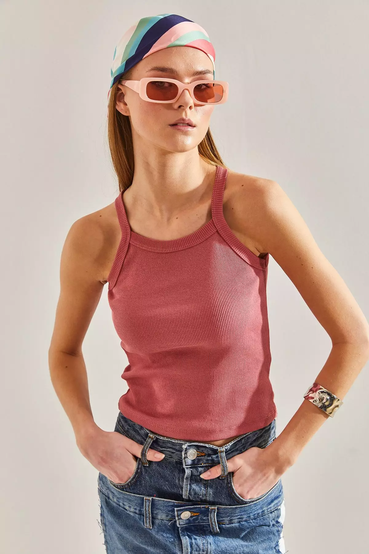 Women's Strappy Camisole Blouse 60101010